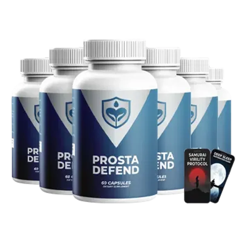 Prosta Defend Natural Men's Wellness Formula — 6 Bottle / 180 Day Pack